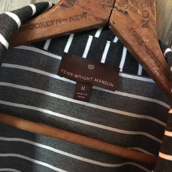 Fenn Wright Manson Striped Jacket Blazer - Picture 2 of 10